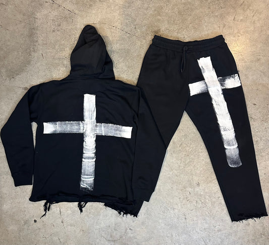 Cross Sweat Outfit